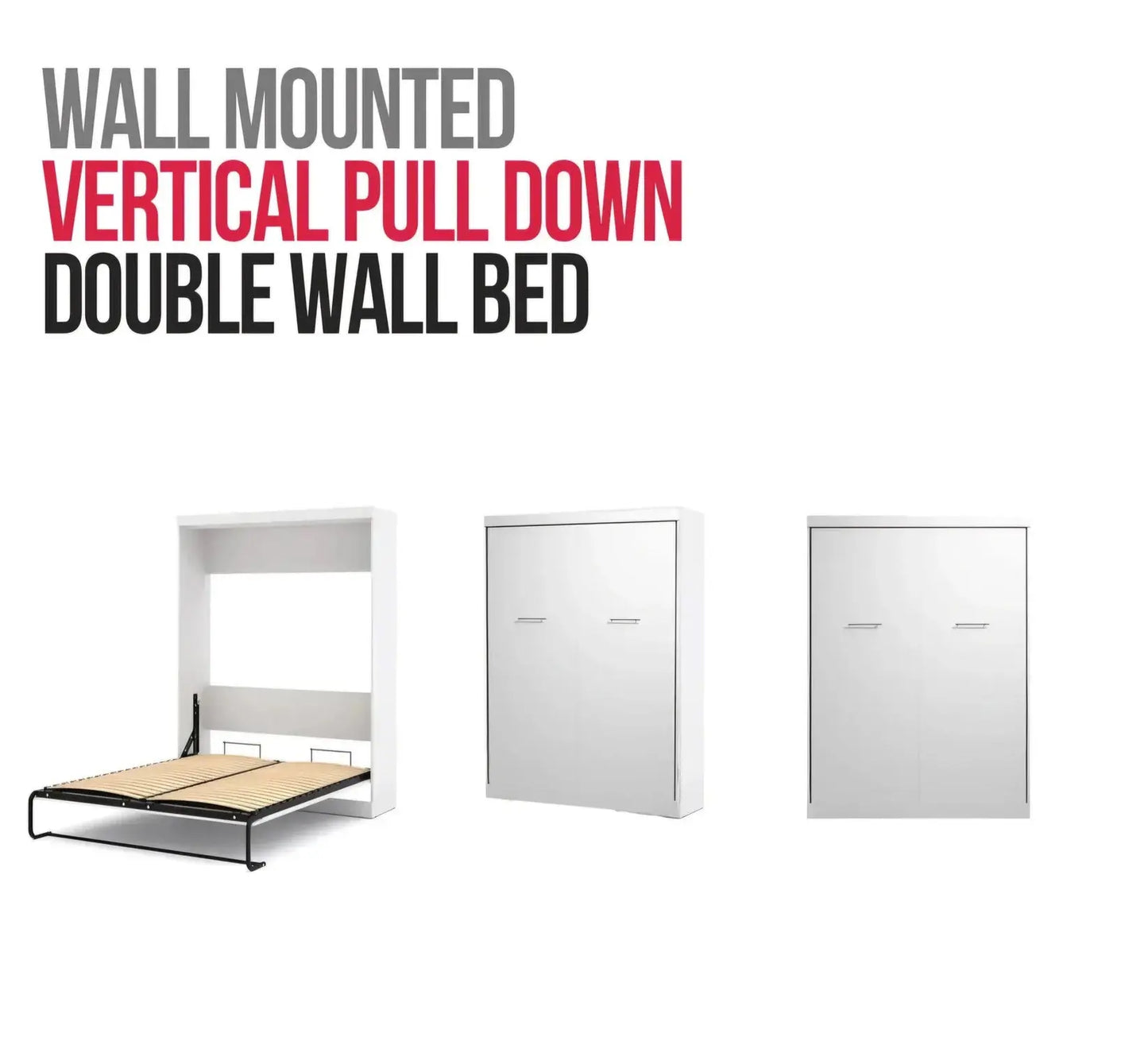 Double Wall Bed | Folding Wall Bed | J&E Retailonline