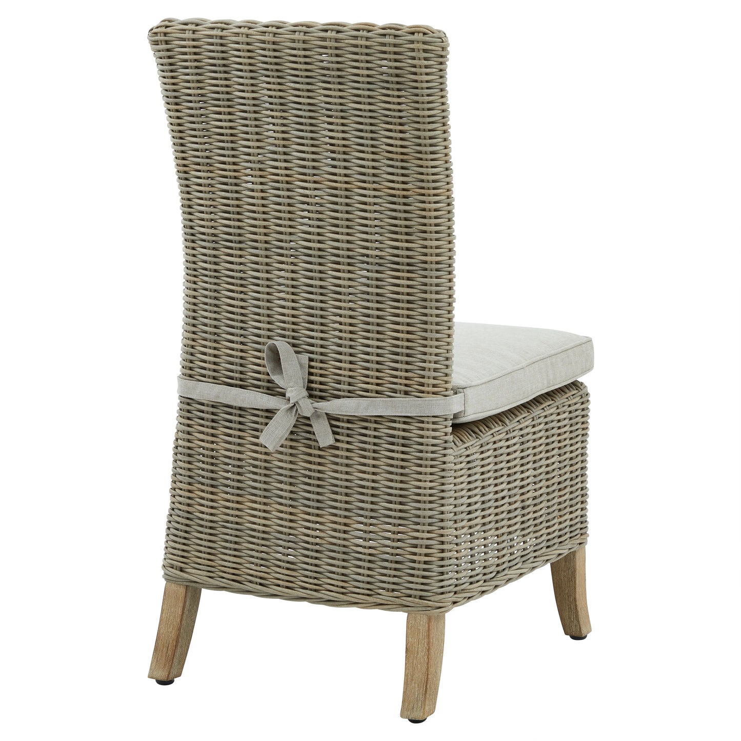 Light Slate Gray Capri Collection Outdoor Dining Chair