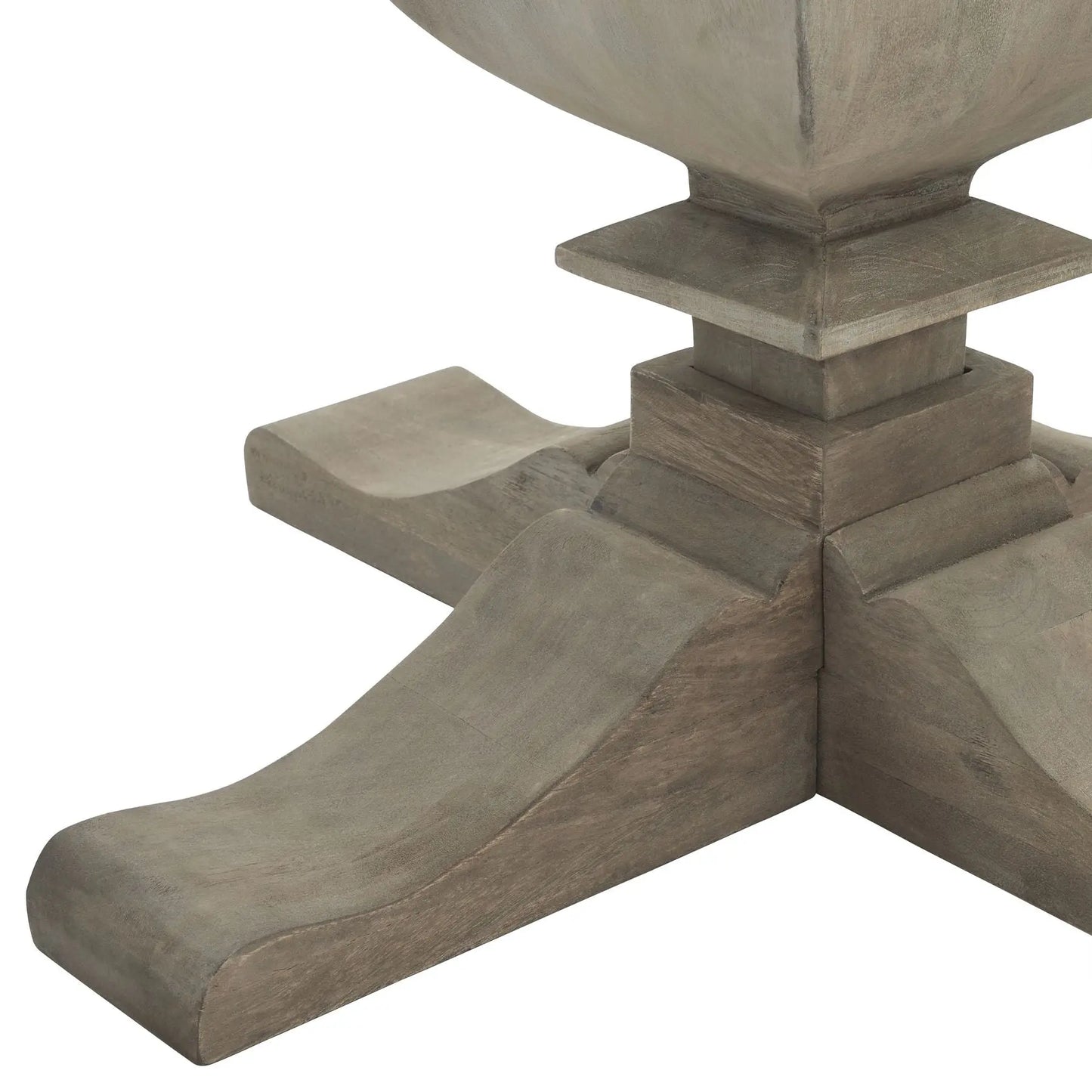 Dim Gray Copgrove Collection Pedestal Side Table