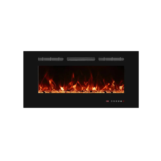 ScandiFlames Electric Titanite 91 cm - Built-in electric fireplace