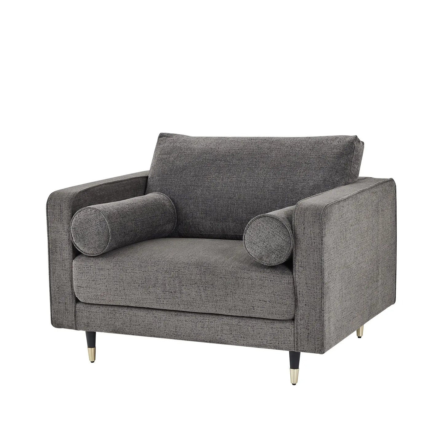Dim Gray Hampton Grey Large Arm Chair
