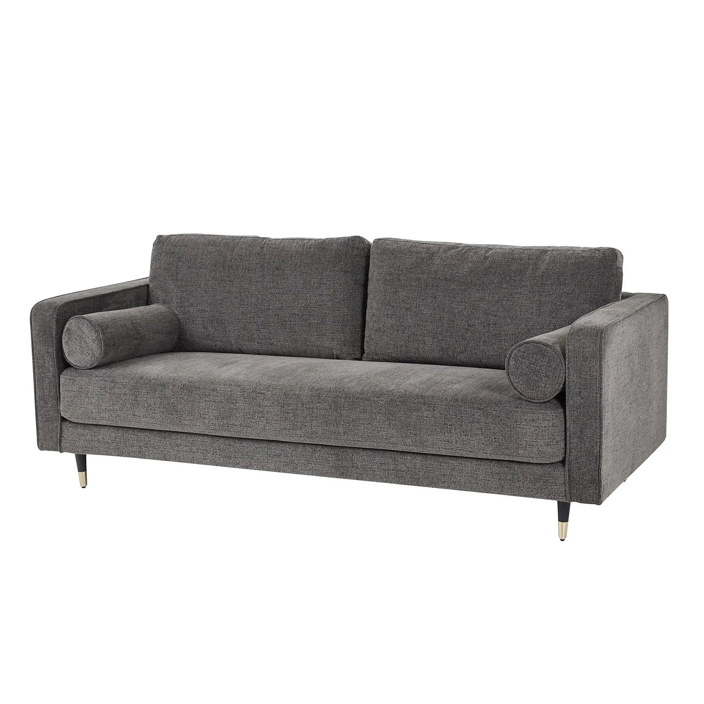 Dim Gray Hampton Grey Large Sofa