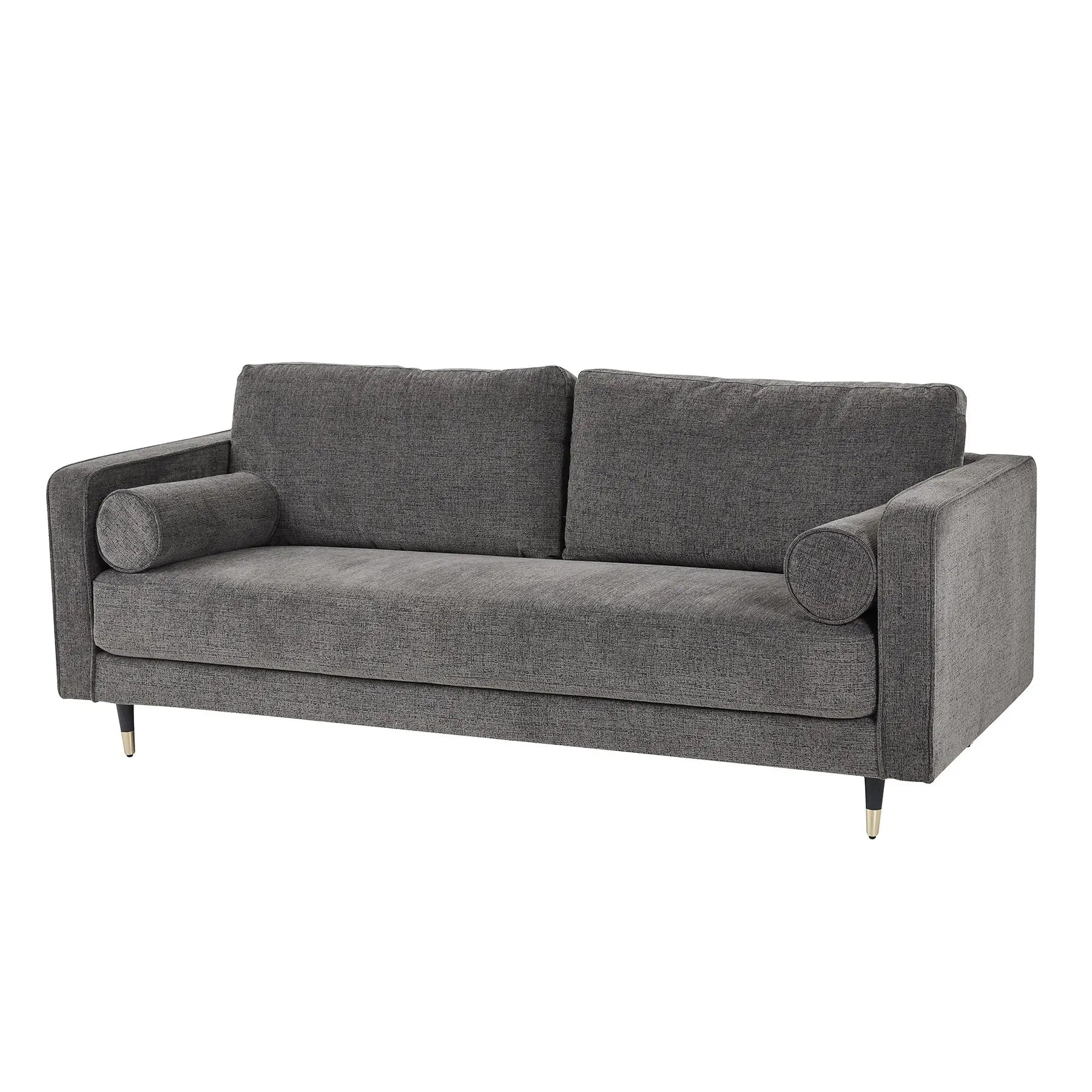 Dim Gray Hampton Grey Large Sofa