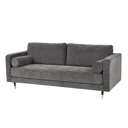 Dim Gray Hampton Grey Large Sofa