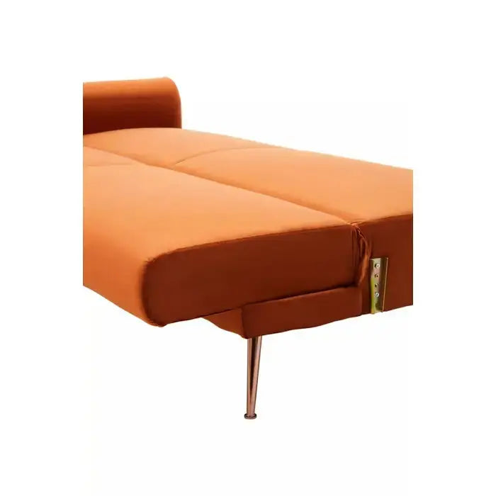 Burnt Orange Sofa Bed | Orange Sofa Bed | J&E Retailonline