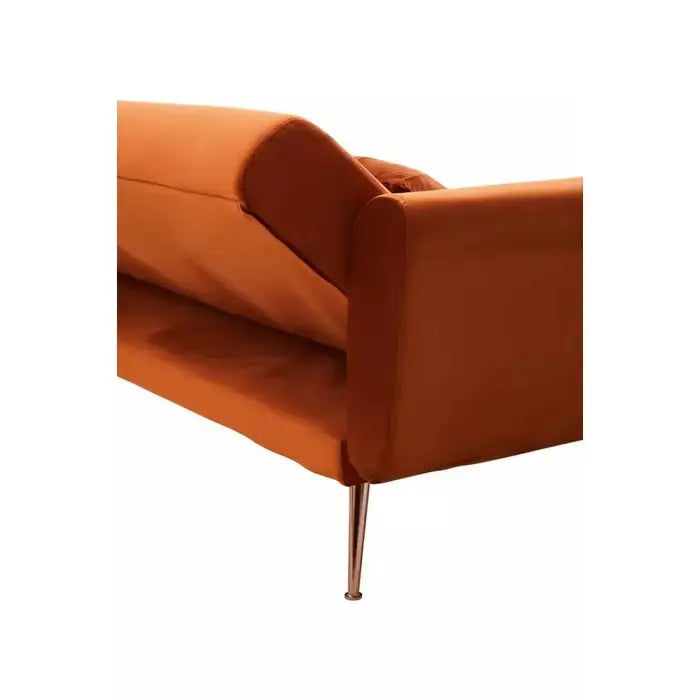 Burnt Orange Sofa Bed | Orange Sofa Bed | J&E Retailonline
