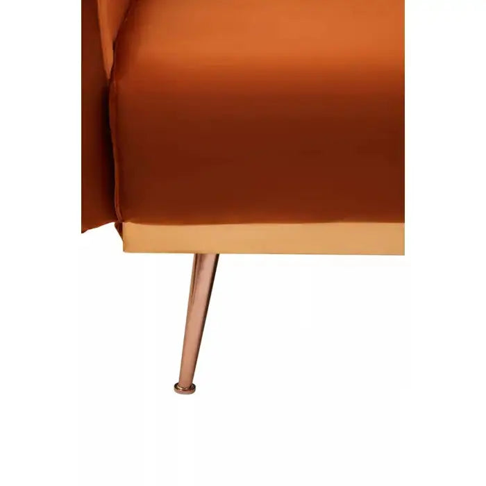 Burnt Orange Sofa Bed | Orange Sofa Bed | J&E Retailonline