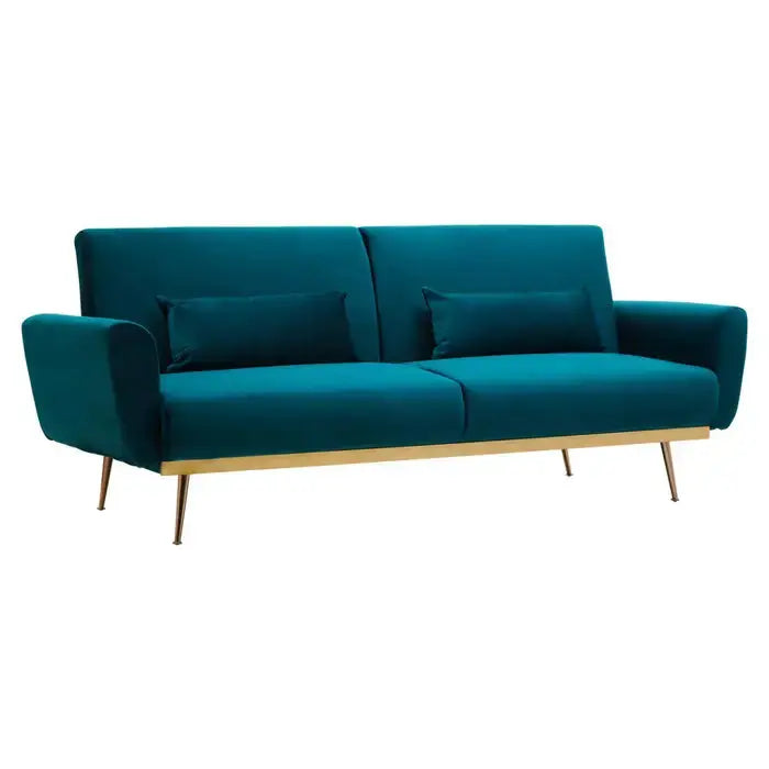 Lush Green Sofa Bed | Green Sofa Bed | J&E Retailonline
