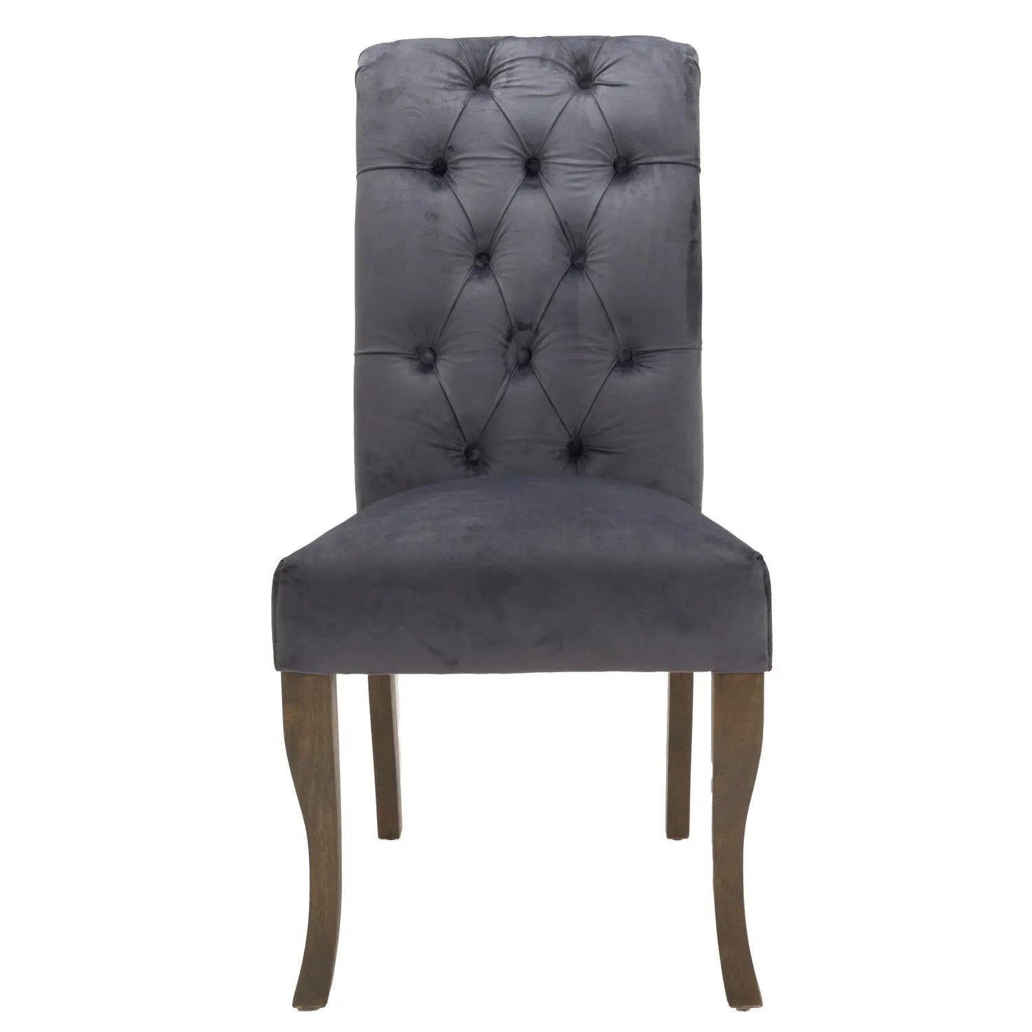 Dark Slate Gray Knightsbridge Roll Top Dining Chair