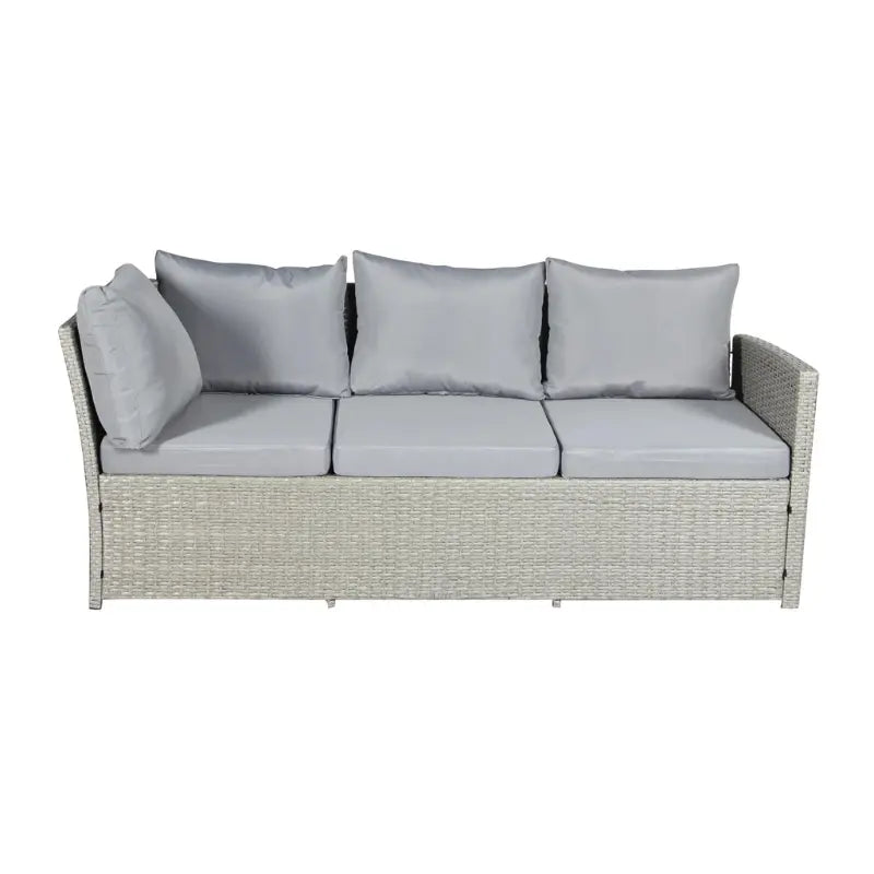 Knutsford 9 Seat Corner Rattan Garden Dining Set-JE Retailonline