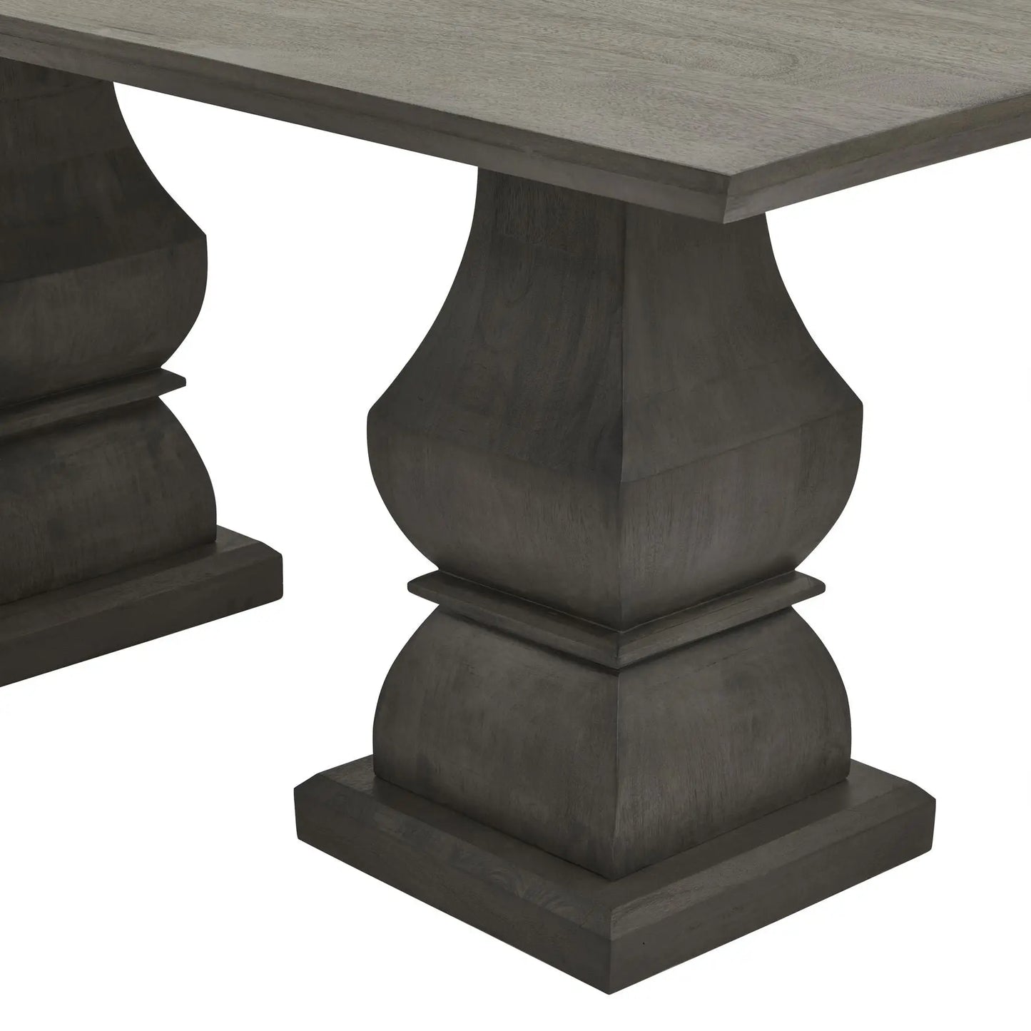Dark Slate Gray Lucia Collection Dining Table