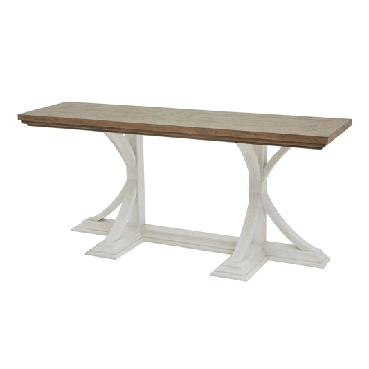 Gray Luna Collection Console Table