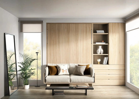 Vertical Wall Bed Set | Double Wall Bed Set | J&E Retailonline