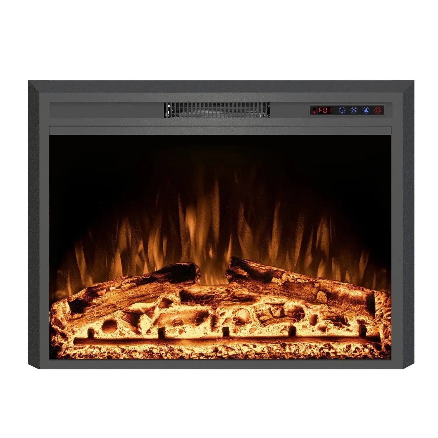 Pyrope 77 cm - Electric Fireplace Insert