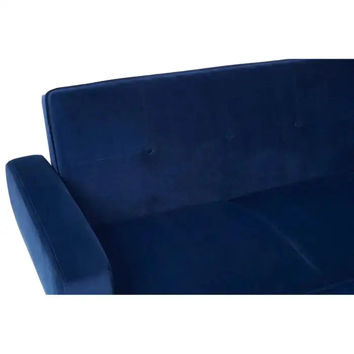 Navy Velvet Sofa Bed | Navy Sofa Bed | J&E Retailonline