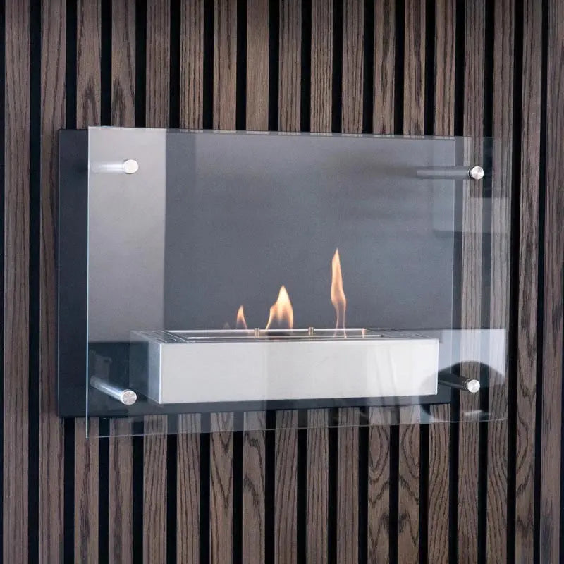 Wall Mounted Nevada Bioethanol Fireplace