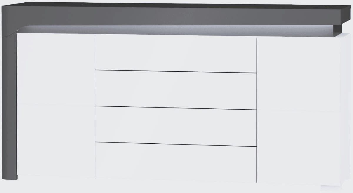 White Light Sideboard | Led Light Sideboard | J&E Retailonline