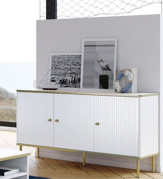 Gold 3 Door Sideboard | 3 Door Sideboard | J&E Retailonline
