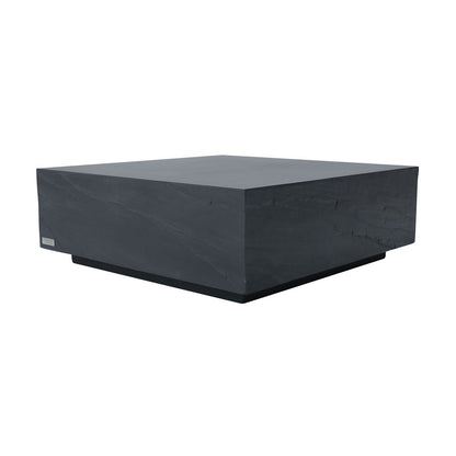 Colorado Coffee Table Large in Slate Black with High-End Glass Reinforced Concrete-JE Retailonline