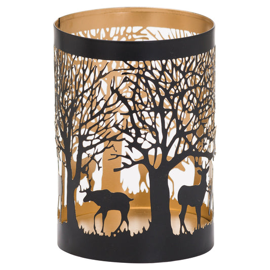 Medium Glowray Stag In Forest Lantern