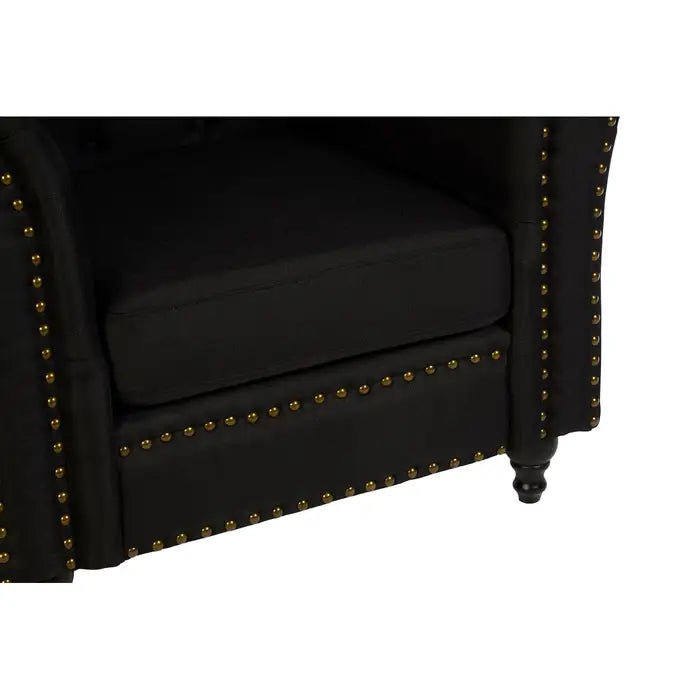 Chesterfield Chair Fable Black Chair-JE Retailonline