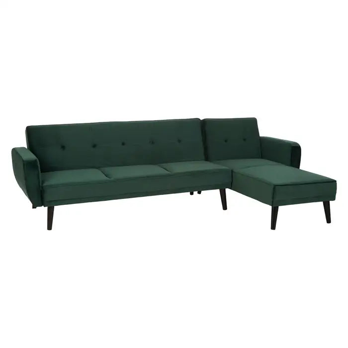 Serene 3 Seat Green Sofa Bed-JE Retailonline