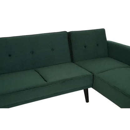 Serene 3 Seat Green Sofa Bed-JE Retailonline