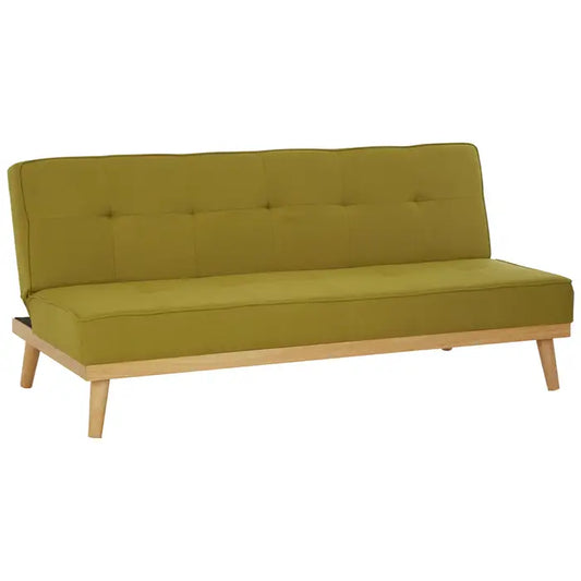 Stockholm 3 Seat Green Sofa Bed-JE Retailonline