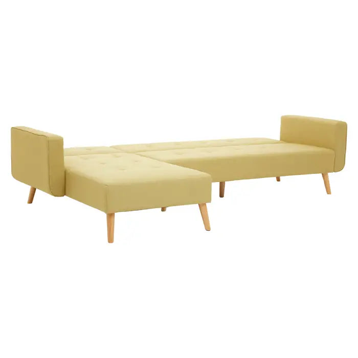 Hansa Hagen Olive Large Corner Sofa Bed-JE Retailonline