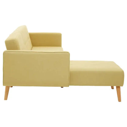 Hansa Hagen Olive Large Corner Sofa Bed-JE Retailonline