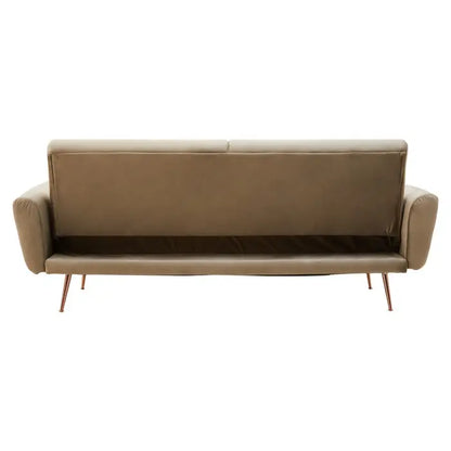 Hatton Mink Velvet Sofa Bed-JE Retailonline