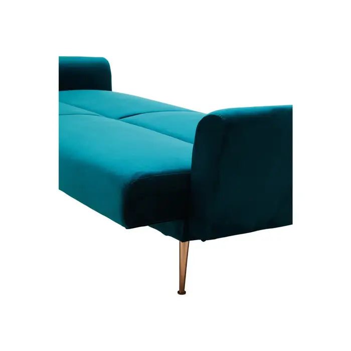 Hatton Green Velvet Sofa Bed-JE Retailonline