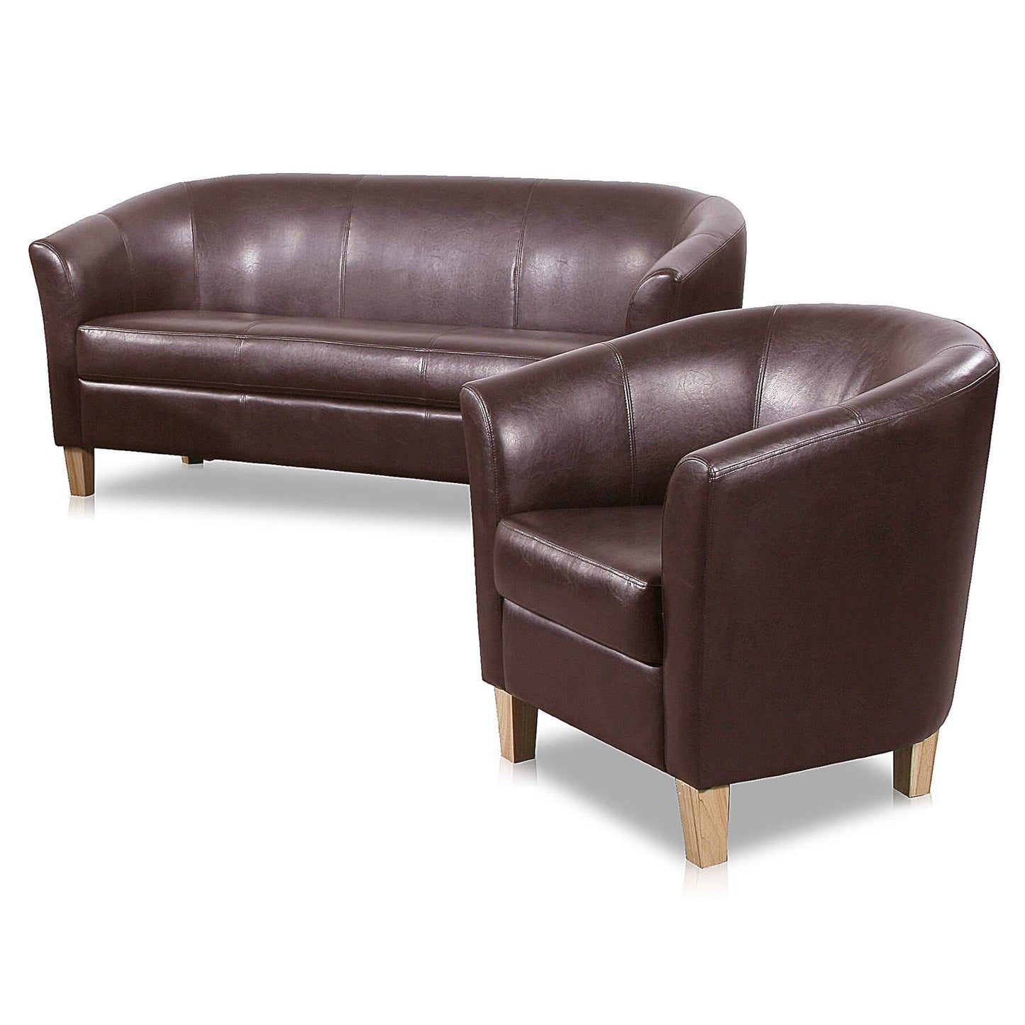 Claridon 2 Seater Sofa PU-JE Retailonline