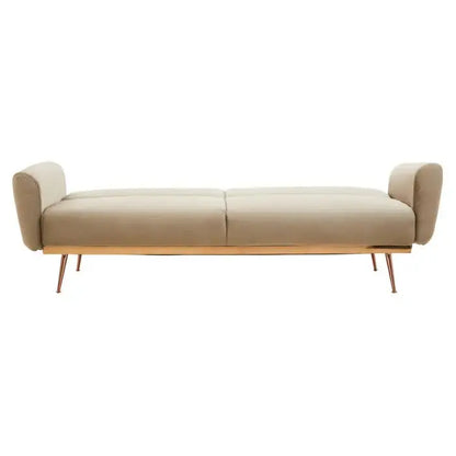 Mink Velvet Sofa Bed | Mink Sofa Bed | J&E Retailonline