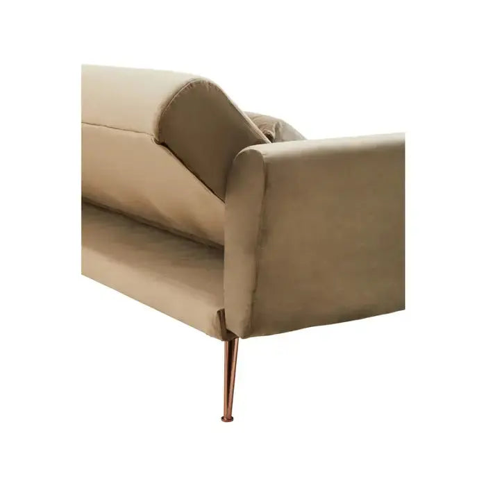 Mink Velvet Sofa Bed | Mink Sofa Bed | J&E Retailonline