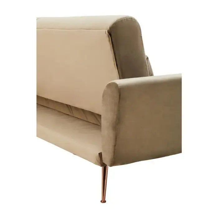 Mink Velvet Sofa Bed | Mink Sofa Bed | J&E Retailonline