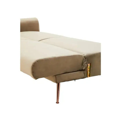 Mink Velvet Sofa Bed | Mink Sofa Bed | J&E Retailonline