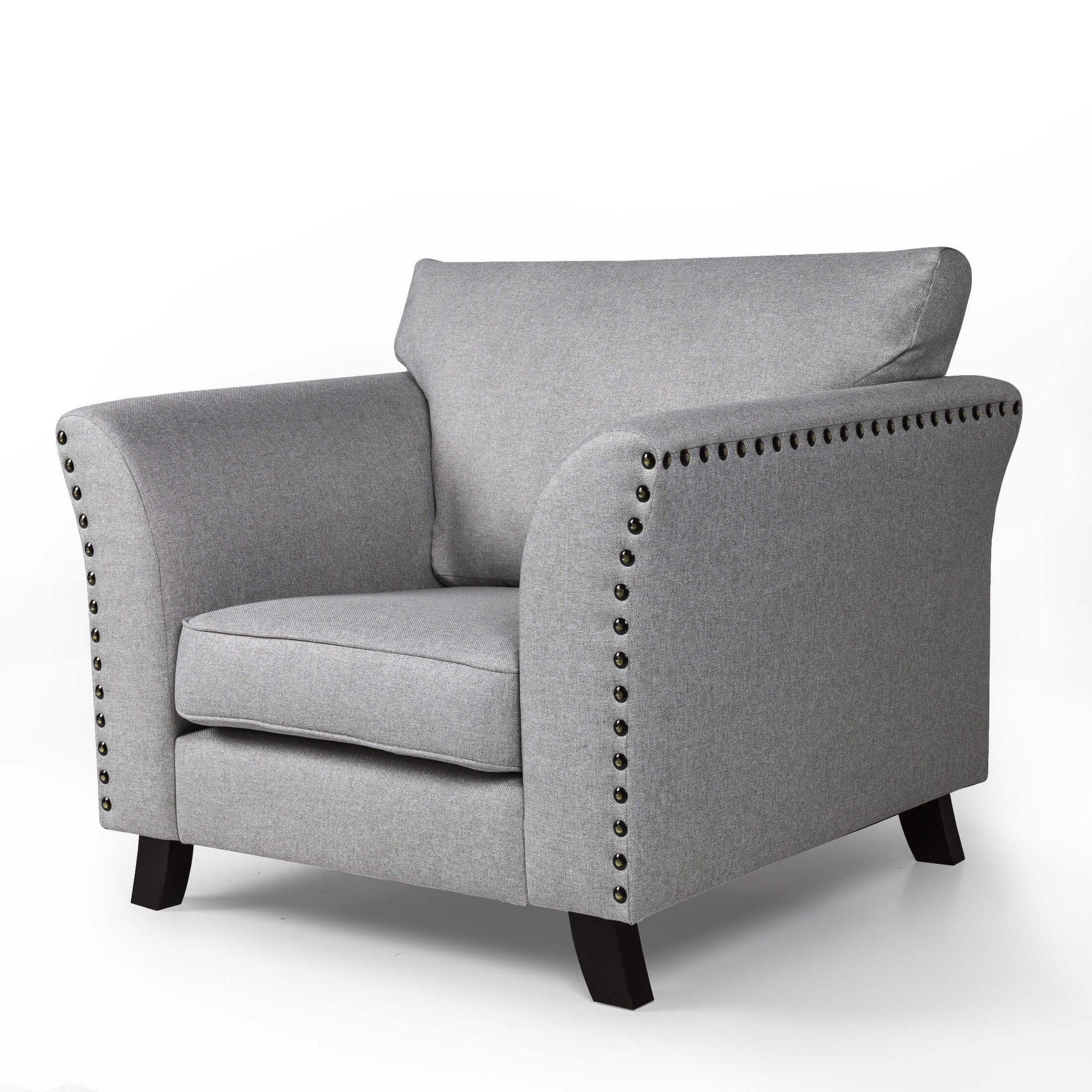 Linton Fabric Sofa 1S Grey-JE Retailonline