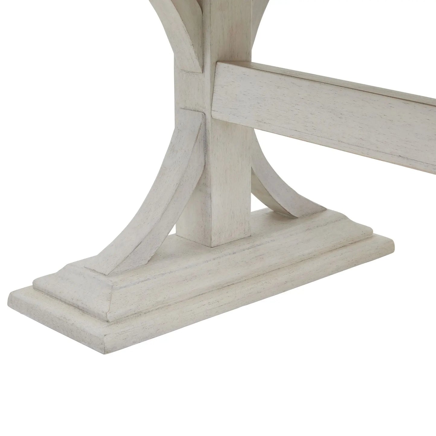 Dark Gray Luna dining bench