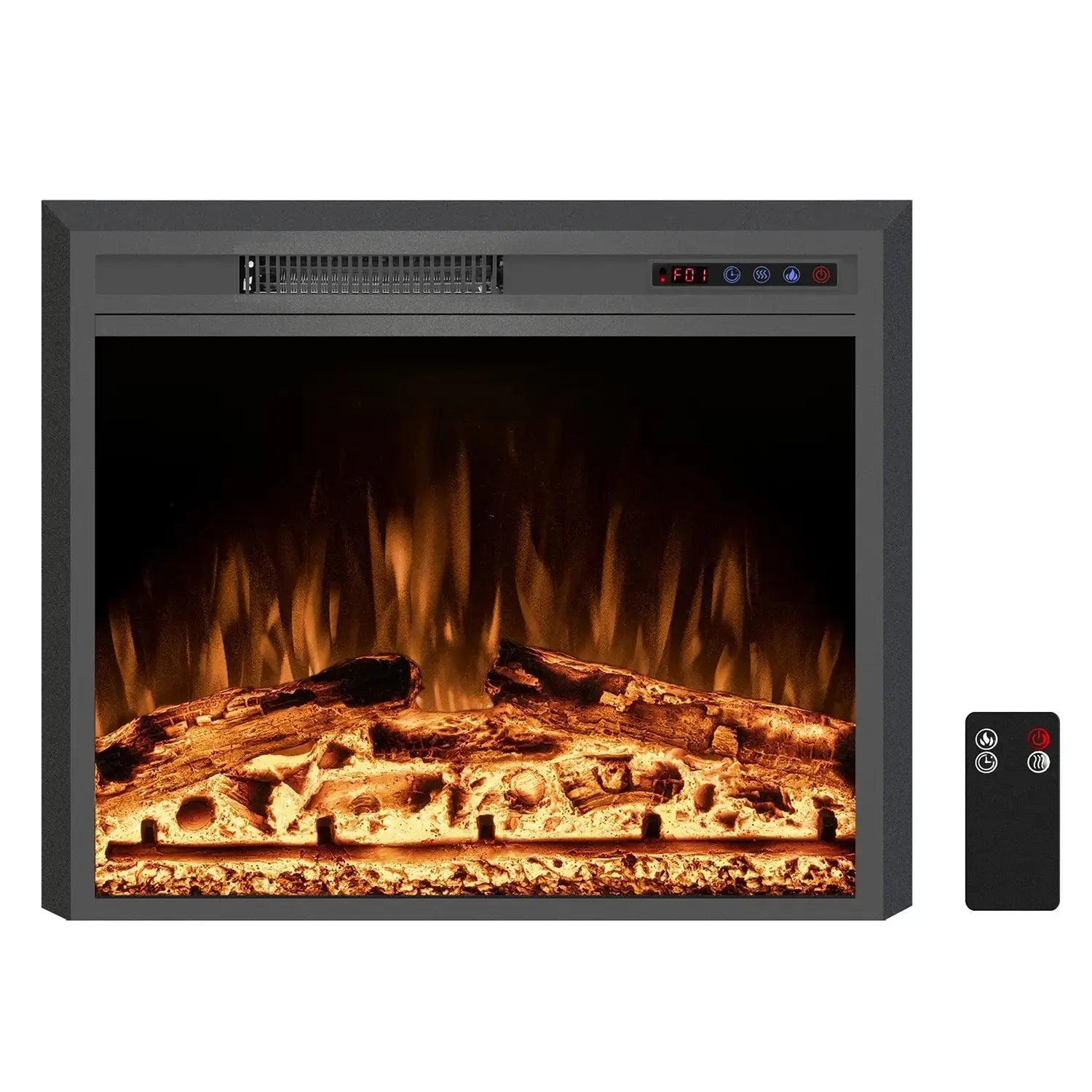 Dark Slate Gray Pyrope 65 cm  Fireplace Insert