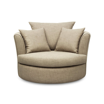 Ronda Swivel Fabric Chair-JE Retailonline