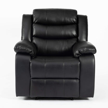 Heartlands Furniture Turin Recliner 1 Seater Black-JE Retailonline