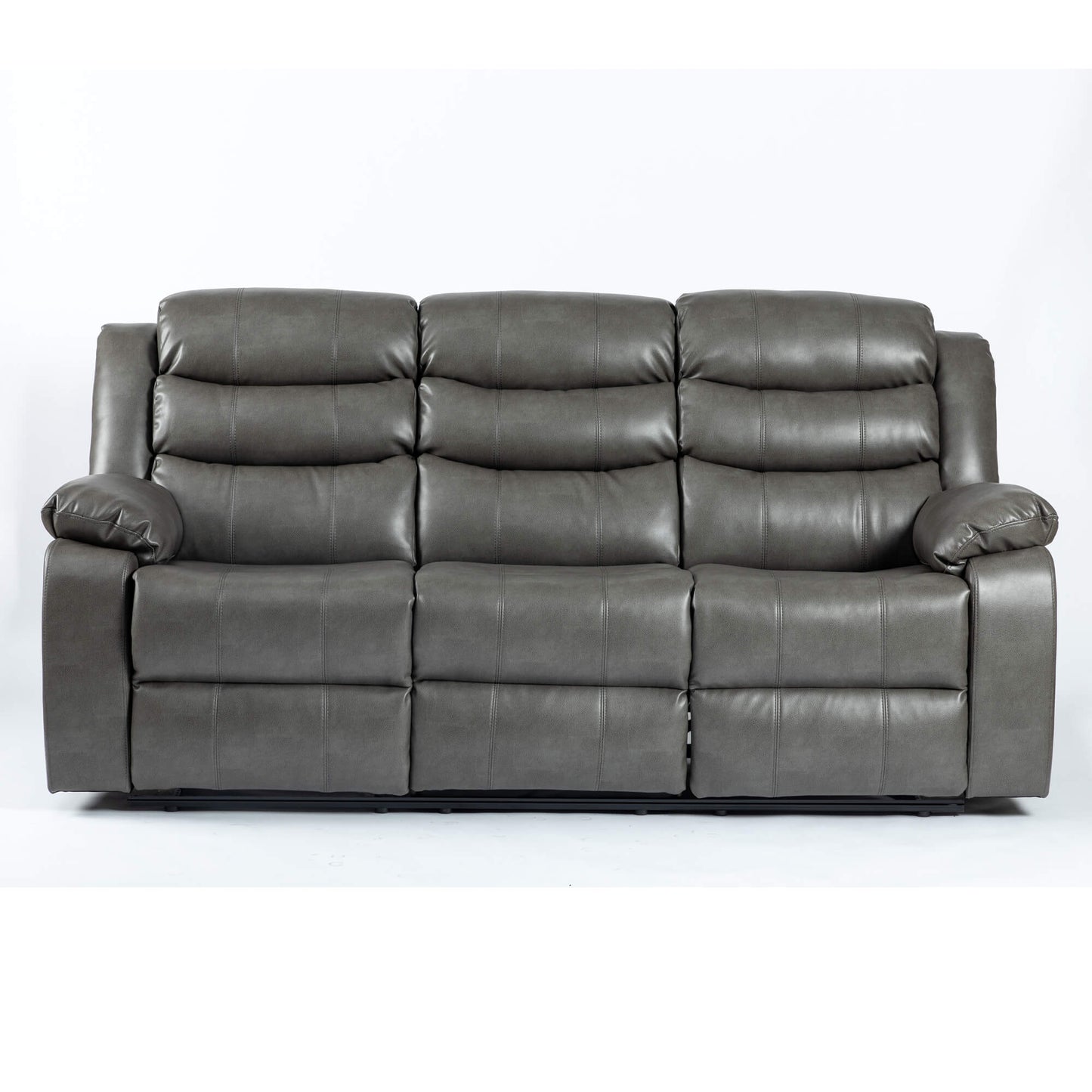 Turin Recliner Leather Aire 3 Seater-JE Retailonline