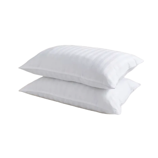 Pack of 2 Luxury Cotton Anti Allergy Side Sleeper Pillows