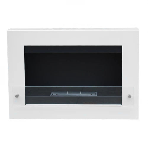 Wall Mounted Biofireplace Nebraska White-JE Retailonline