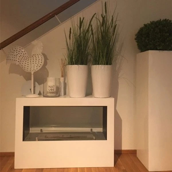 Dim Gray Lansing Bioethanol Fireplace