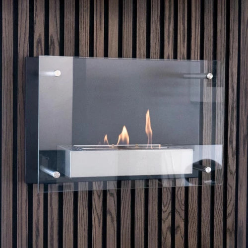 Wall Mounted Bioethanol Fireplace Nevada-JE Retailonline