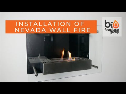 Wall Mounted Nevada Bioethanol Fireplace